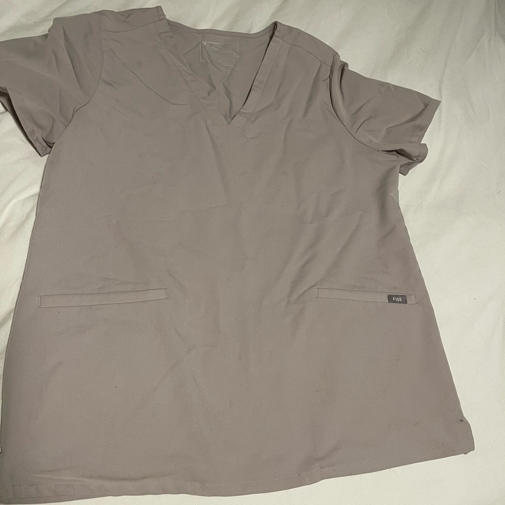 Figs slate casma top